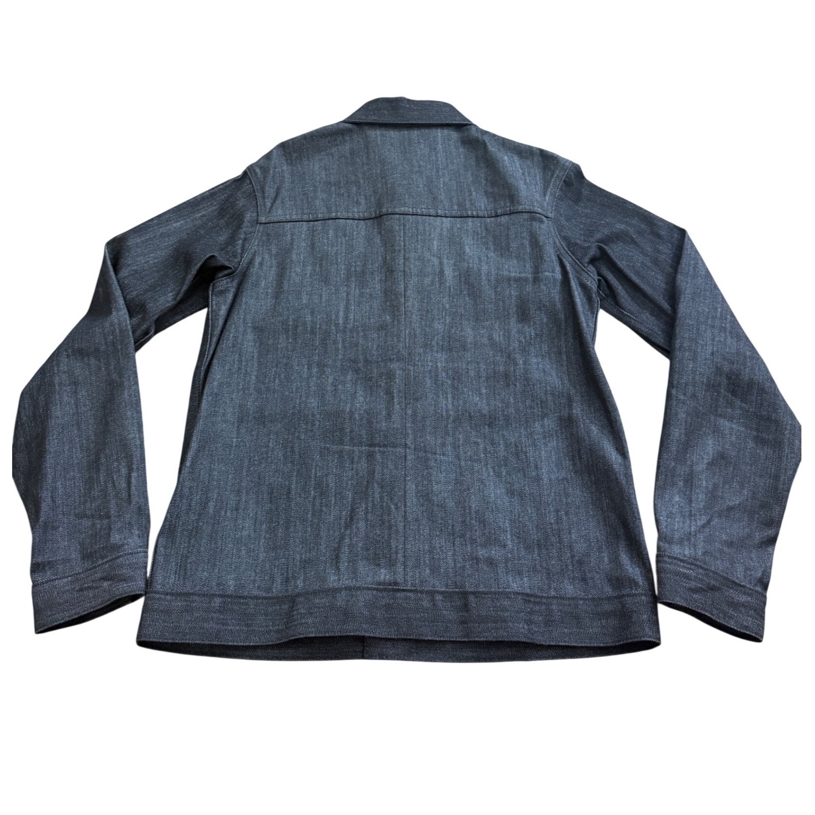 Railcar Fine Goods Deuce Jacket Mens M Indigo Raw Denim Chore Coat Made In Usa — image 7 of 8